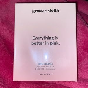 🆕 Grace & Stella - Pink Collagen Boosting Eye Masks - 12 pairs